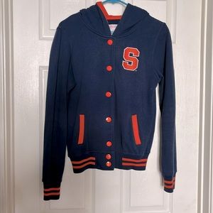 SU Syracuse University Letterman Hoodie